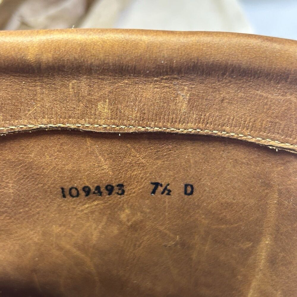 Double RL Miller Cowboy Boots Mens 7.5D Brown Suede Roughout Ralph Lauren RRL - Picture 11 of 14